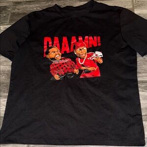 Friday movie damn Jordan sneaker parody shirt medium